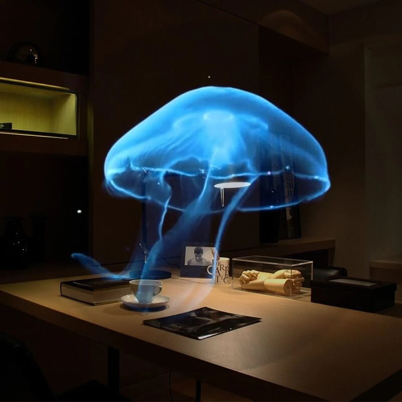 Futuristic Hologram Projector