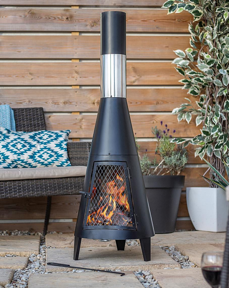 Fiery Outdoor Chiminea