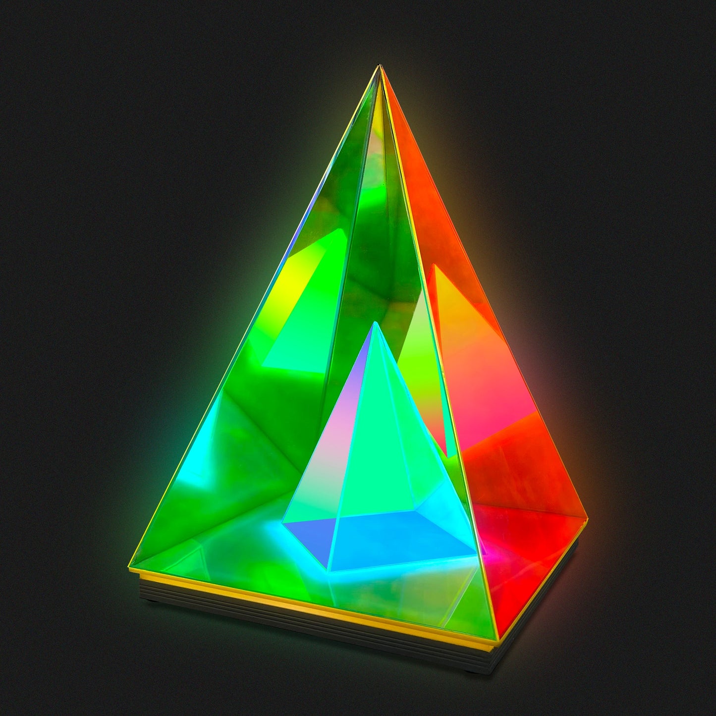 Mesmerizing Pyramid Lamp