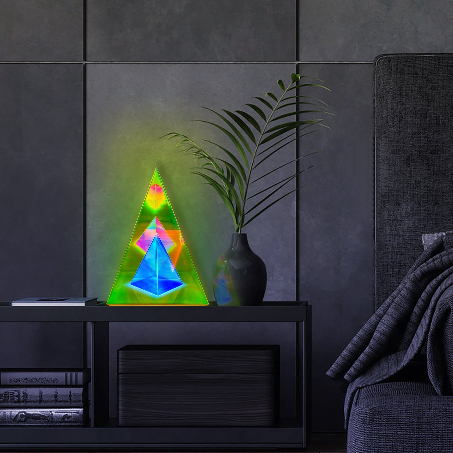 Mesmerizing Pyramid Lamp