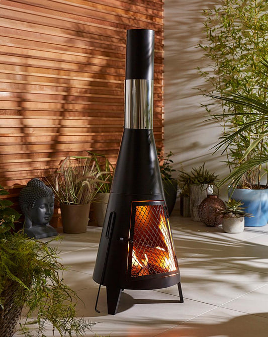 Fiery Outdoor Chiminea